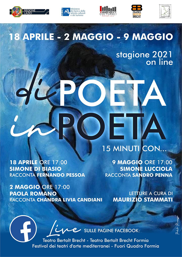 DI POETA IN POETA - 18 aprile, 2 e 9 maggio 2021