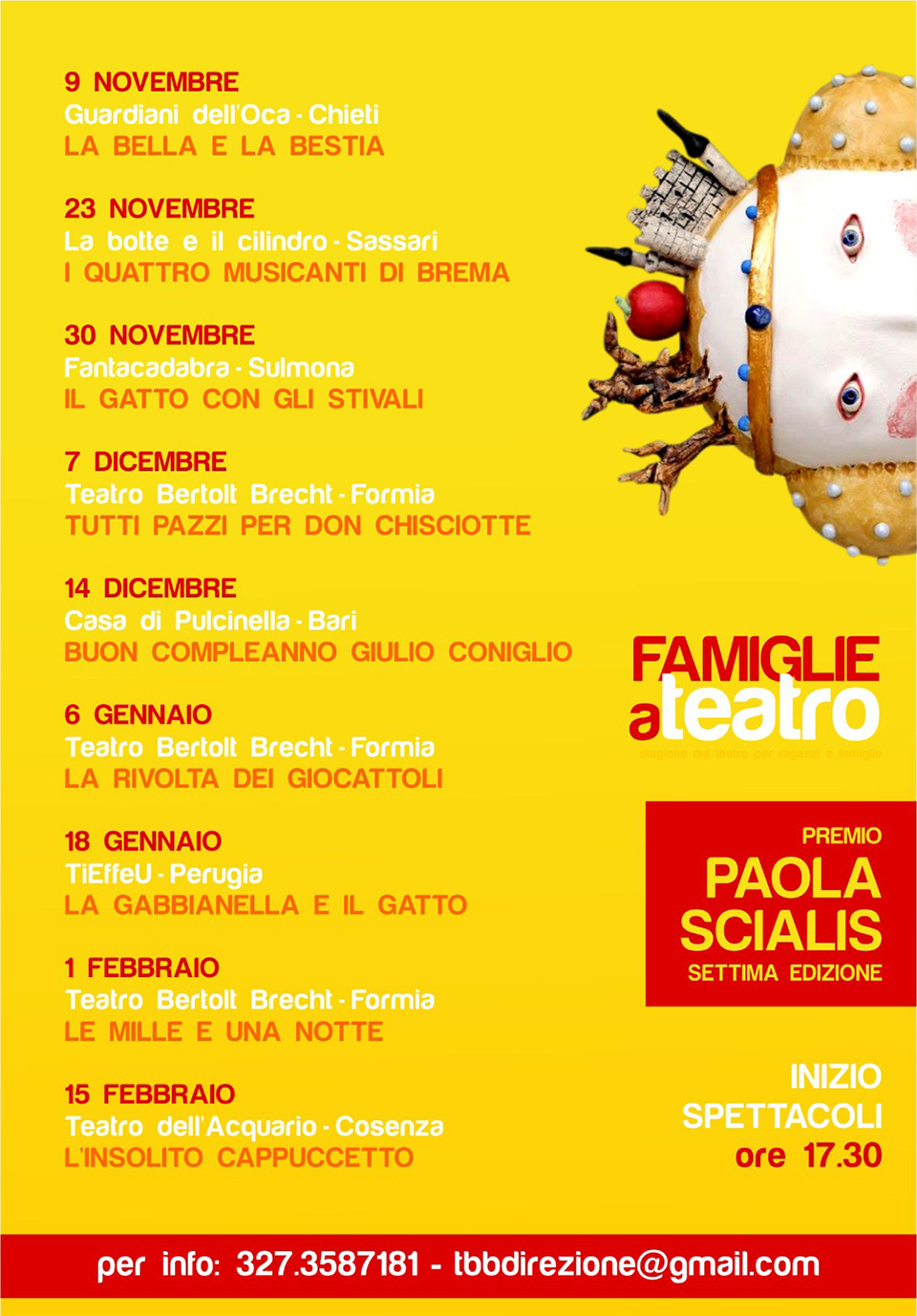 FAMIGLIE A TEATRO 2025/2026