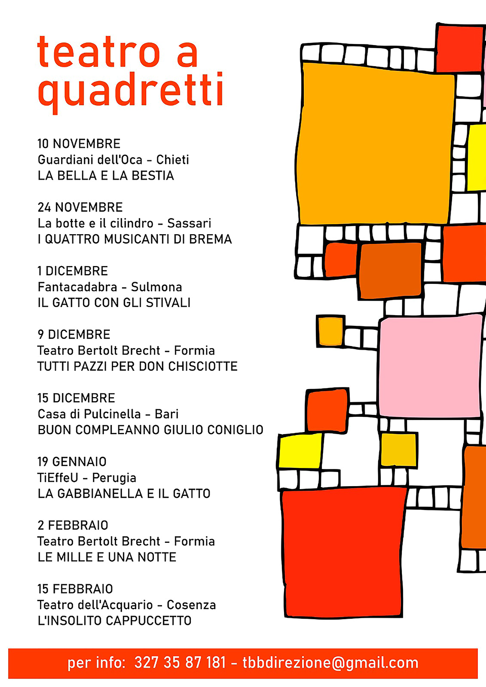 Teatro a quadretti 2025