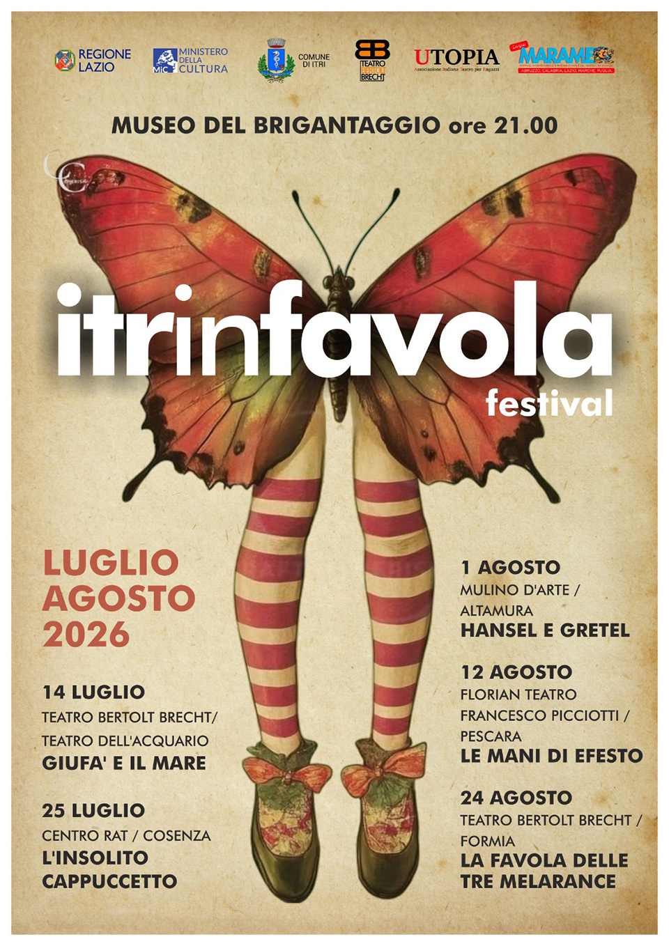 ITRINFAVOLA, luglio/agosto 2026 ITRI